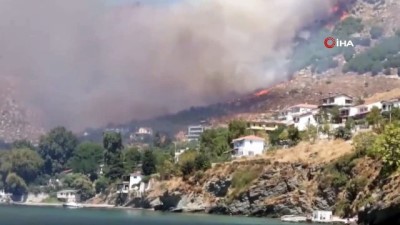  Marmara Adası'nda orman yangını 