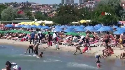cankurtaran -  Vatandaşlar bayramın 2'nci gününde Silivri sahiline akın etti  Videosu