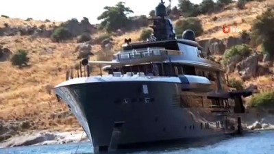 luks tekne -  İtalyan milyoner Bodrum'da ev almaya karar verdi Videosu