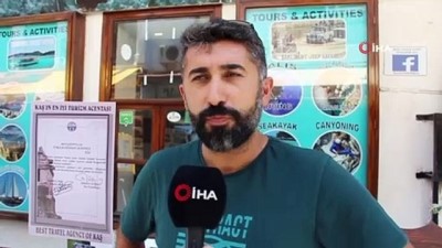 ingilizler -  Turizm merkezi Kaş'ın nüfusu bayramda ikiye katlandı  Videosu