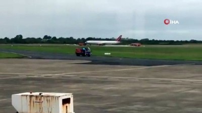 havayolu sirketi -  - ABD askerlerini taşıyan uçakta korkutan yangın
- Shannon Havalimanı uçuşlara kapatıldı  Videosu