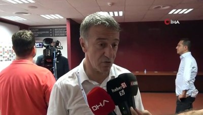 Ahmet Ağaoğlu: 'Trabzonspor'un hedefi her zaman zirvedir'