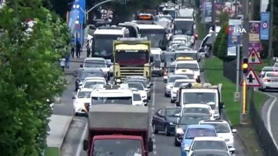uzunlu -  Karadeniz Sahil Yolu’nda bayram trafiği Videosu