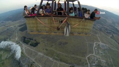 kus bakisi -  Pamukkale balon turları 3 gün kadın pilotlar ile yapıldı  Videosu