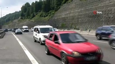 Bolu Dağı Tüneli’inden Kurban Bayramı tatilinde 500 bine yakın araç geçti 
