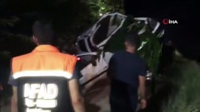 sozlesmeli er -  Otomobil sulama kanalına düştü: 2 ölü  Videosu