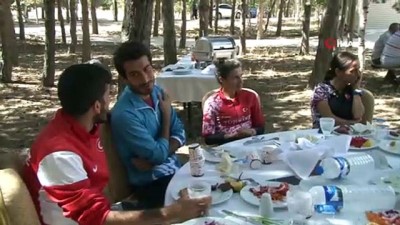 Atletizm Milli Takım kampı Palandöken’de sürüyor