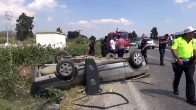 Aydın’da trafik kazası: 1 yaralı 