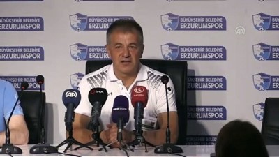 Büyükşehir Belediye Erzurumspor-İstanbulspor maçının ardından - ERZURUM
