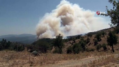 helikopter -  İzmir'de korkutan yangın...Bakan Pakdemirli yangın bölgesini inceliyor  Videosu