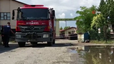 kimyasal madde -  Sakarya'da lisenin bodrum katında kimyasal paniği  Videosu