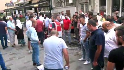 polis merkezi -  Taksim Talimhane'de meydan kavgası kamerada Videosu
