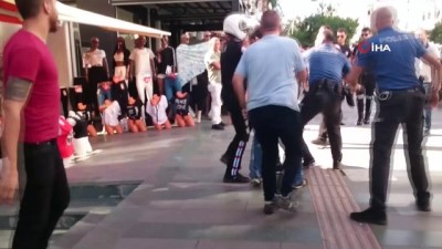 polis mudahale -  Antalya’da iki grup arasındaki kavgaya polis müdahalesi: 3 yaralı  Videosu