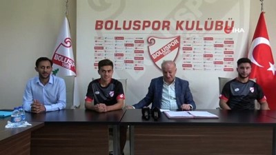 Boluspor, 3 yeni transferine imza attırdı 