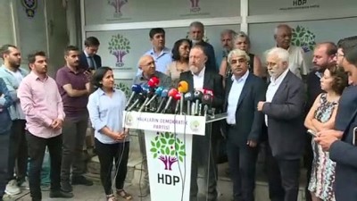 HDP Eş Genel Başkanı Temelli: 'Devlet, demokrasiye dair ne varsa tüm duyarlılığını yitirmiştir' - ANKARA 