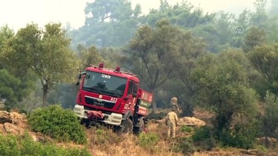 İzmir'deki orman yangını - Vatandaşlar evlerine dönüyor 