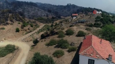 hanli -  İzmir’deki yangının ağır bilançosu havadan çekilen görüntülerle gözler önüne serildi  Videosu