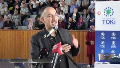 engelli arabasi -  Kırıkkale'de emekliler TOKİ'den ev sahibi oldu  Videosu