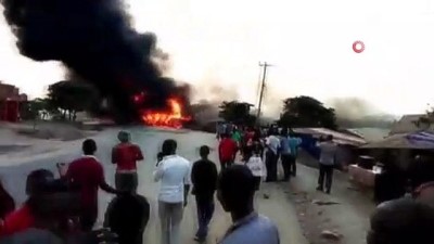 akaryakit tankeri -  - Uganda’da Akaryakıt Tankeri Patladı : 10 Ölü  Videosu