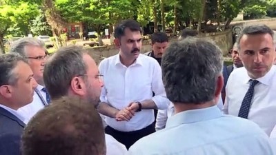 Çevre ve Şehircilik Bakanı Kurum, incelemelerde bulundu - SAKARYA