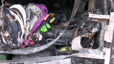yolcu otobusu - Yolcu otobüsündeki yangın - Vali Yazıcı, olay yerinde incelemelerde bulundu - BALIKESİR Videosu