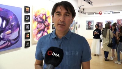  Mehmet Akif Orçan’ın resim sergisi açıldı 