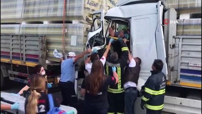  Eskişehir’de zincirleme trafik kazası 