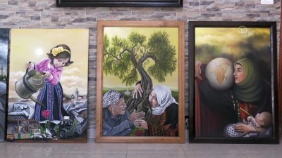 sivil toplum kurulusu - Filistinli ressam 'Büyülü Şehir'de Kudüs'ü anlatıyor (1) - EL-BİRE  Videosu