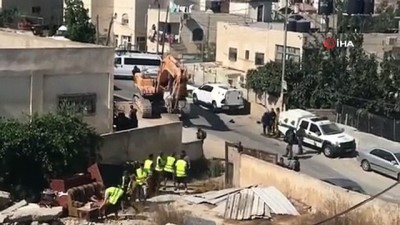 kordon -  - İsrail, Filistinlilerin Evlerini Yıkıyor Videosu