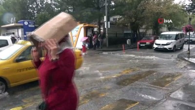  Kırıkkale'de sağanak yağmur etkili oluyor 