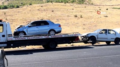  Malatya'da trafik kazası: 3 yaralı 