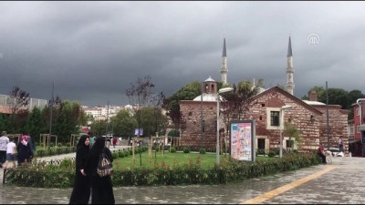 Sağanak etkili oluyor - Üsküdar - İSTANBUL 