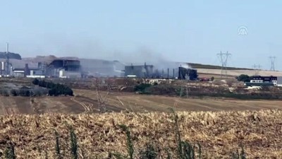 fabrika - Çorlu'da geri dönüşüm fabrikasında yangın - TEKİRDAĞ Videosu