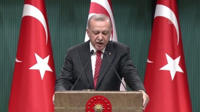 Cumhurbaşkanı Erdoğan: 'Türkiye, Doğu Akdeniz'de asla haksız, adaletsiz bir yaklaşıma müsaade etmeyecektir' - ANKARA