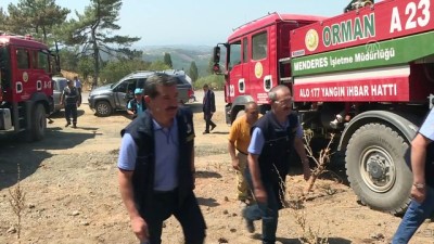 İzmir'deki yangınla ilgili soğutma ve soruşturma sürüyor - İZMİR