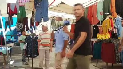 pazarci esnafi -  Menemen'deki pazarcı esnafından belediye önünde büyük protesto Videosu