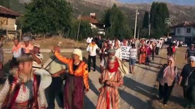 karahisar - Yörük efeler Muğla'yı şenlendirdi  Videosu