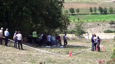 cenaze - Amasya'da bir kişi otomobilde silahla vurulmuş olarak bulundu  Videosu