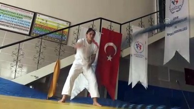 lise ogrencisi - Genç judocunun gözü yine zirvede - IĞDIR  Videosu