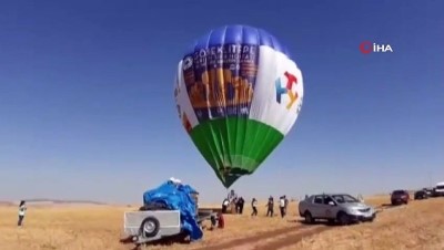 sicak hava balonu -  Göbeklitepe’den ilk sıcak hava balonu havalandı  Videosu