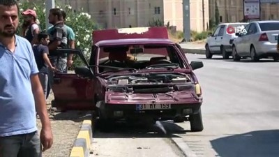 amator kamera -  Hatay’da trafik kazası: 3 yaralı Videosu