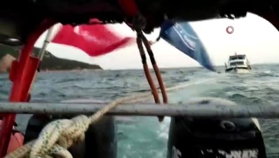 gezi teknesi -  Heybeliada açıklarında bozulan tekneyi arama kurtarma ekipleri kurtardı Videosu