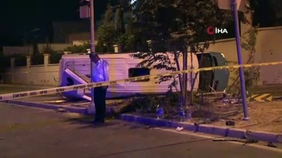 İzmir’de feci kaza kamerada: 8 yaralı, 1 ölü