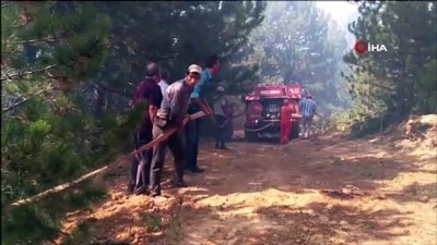  Kütahya'daki orman yangını kontrol altına alındı