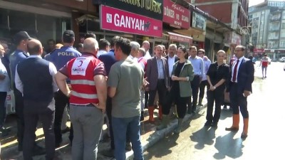 bakanlik - Samsun'daki sağanak - AK Parti Genel Başkan Yardımcısı Çiğdem Karaaslan  Videosu