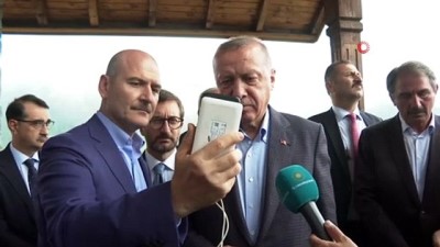  Cumhurbaşkanı Erdoğan, HDP Diyarbakır İl Başkanlığı önünde eylem yapan Hacire Akar ile telefonda görüştü