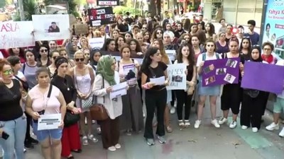 alabalik -  Kocaeli'de kızının gözleri önünde öldürülen Emine Bulut için gösteri düzenlendi Videosu