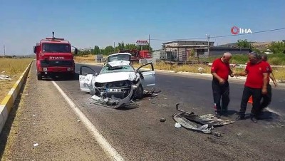  Şanlıurfa’da trafik kazası: 3 yaralı 