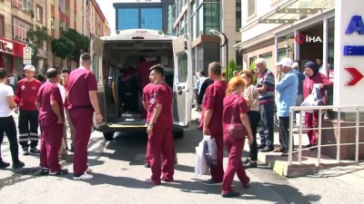 trafo merkezi -  Gaziosmanpaşa'da trafo merkezinde çıkan yangın hastaneyi boşalttı  Videosu