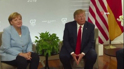  - Merkel ve Trump G7 Zirvesi’nde İran’ı Görüştü 
